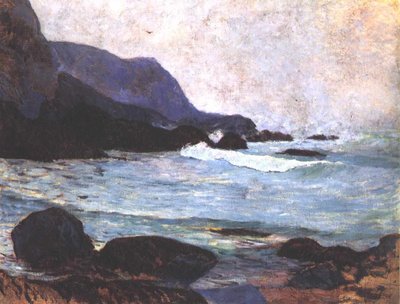 The Coast at Bellangenay by Paul Gauguin